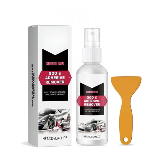 RAGUPEL Automobile Glue Remover Double Bandage Surface Adhesive Remover Car Sticker Remover Spray Sticker Remover for Cars,Windows,Rapidly Removes Labels,Sticker,Glue 0.35 lb