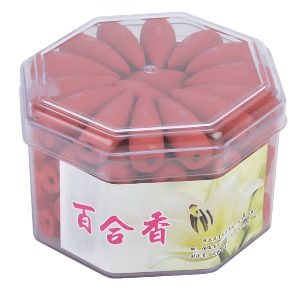 RAGUPEL Backflow Tower Shape Incense Cone with Natural Raw Material (Lily)