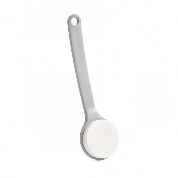RAGUPEL Bath Body Lotion Applicator with Long Handle, Angled Brush Sponge Pad for Reaching Back, Arms, Legs, Non Slip Design.