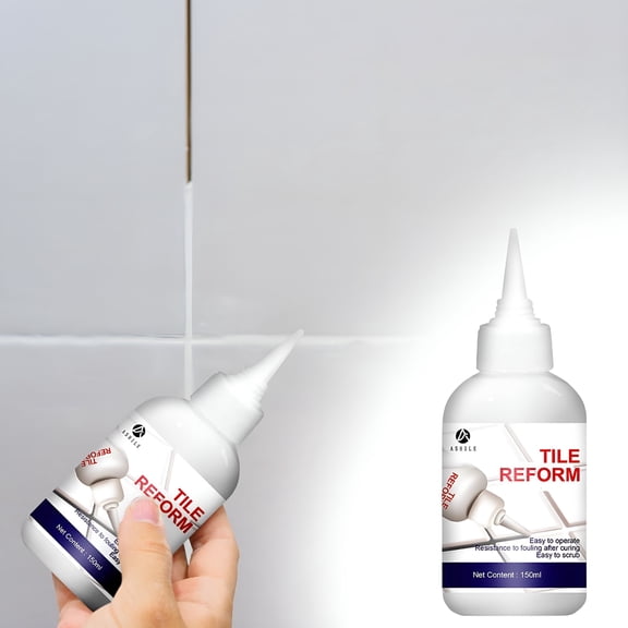 RAGUPEL Bathroom Tile&Grout Cleaner-Mold Remover Pen for Showers,Sinks&Sealants-Water-Based Stain Remover Gel-Safe formula with Sodium Hypochlorite-1 Pack