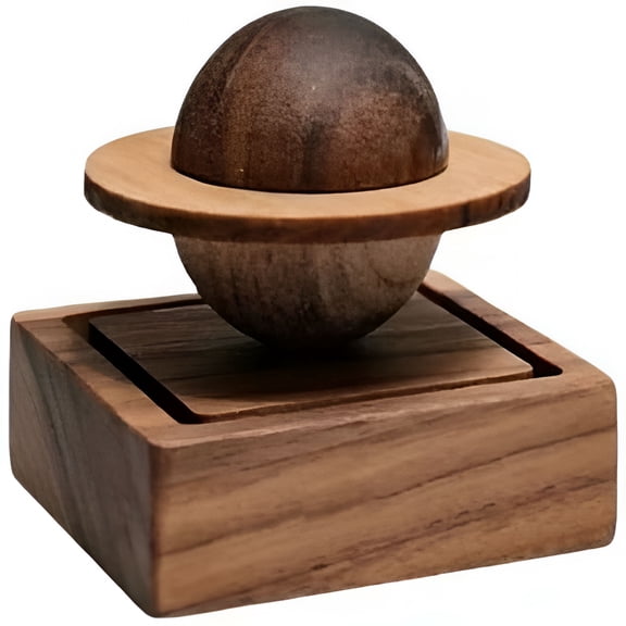 RAGUPEL Black Walnut Aromatherapy Wood Diffuser-Natural Passive Essential Oil Diffuser for Home,Bedroom,Car&Office | Flameless Wood Ornament | Eco-Friendly Home Decor(No Perfume Included)