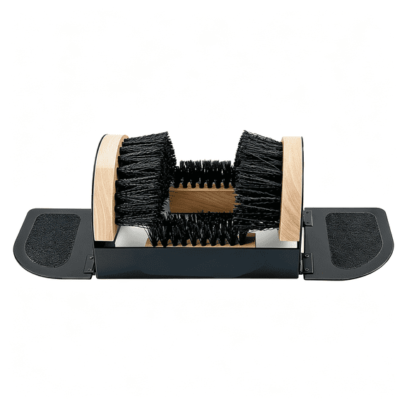 RAGUPEL Boot Brush Scraper Outdoor Heavy Duty Boot Scrubber & Shoe Cleaner Brush for Mud, Dirt & Snow Durable Outdoor Boot Cleaner Shoe Cleaning Brush