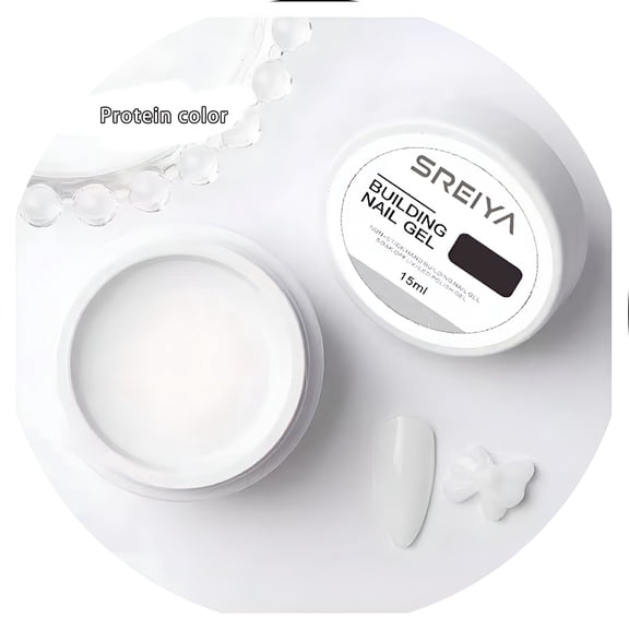 RAGUPEL Builder Gel for Nail, Clear Extension Gel Non Stick Hand, 3D Nail Gel Sculpture Carving Gel Modeling Nail Art Soak Off Manicure DIY At Home