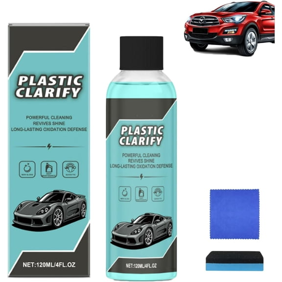 RAGUPEL For Cars,Waterless Spray Wax,Car Interior Plastic Cleaner & Conditioner,Car Plastic Plating Refurbishing Agent,Deep Cleaning and Long-Lasting for Plastics