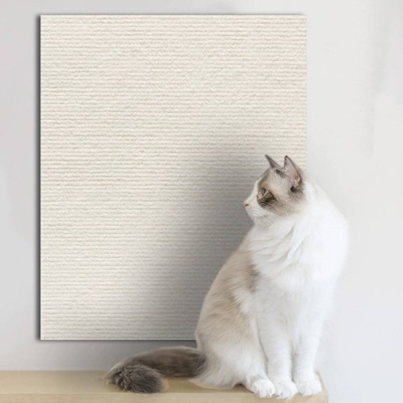 RAGUPEL Cat Scratch Furniture Protector Cat Scratchers for Indoor Cats Couch Protector From Cat Claws,Warm White