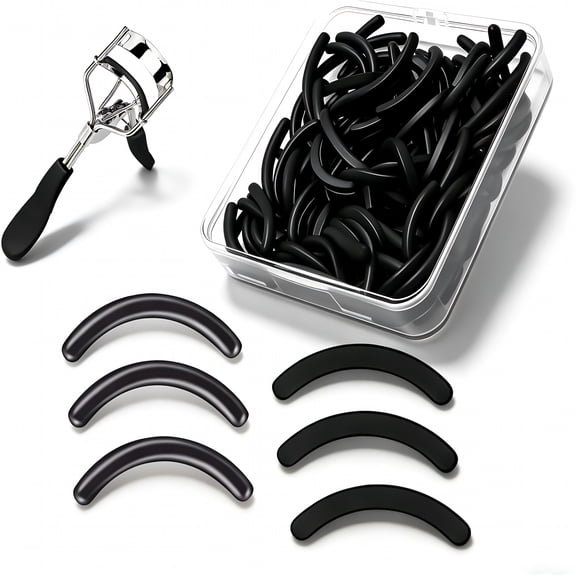 RAGUPEL Compatible Eyelash Curler Refills,30 Pcs Eyelash Curler Refills,Silicone Replacement Pads,For Better Curling And Comfort.