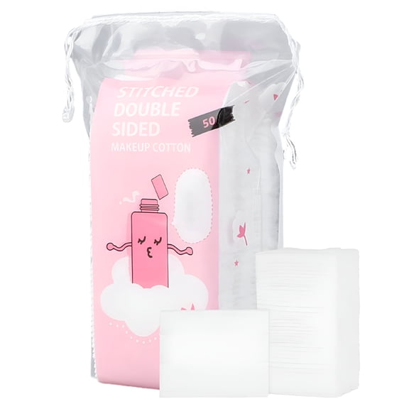 RAGUPEL 2026 New Cotton Pads,Facial Lip & Eye Makeup Remover Pads,Pure Cotton Effective Cosmetic Cotton Squares,Lint-Free
