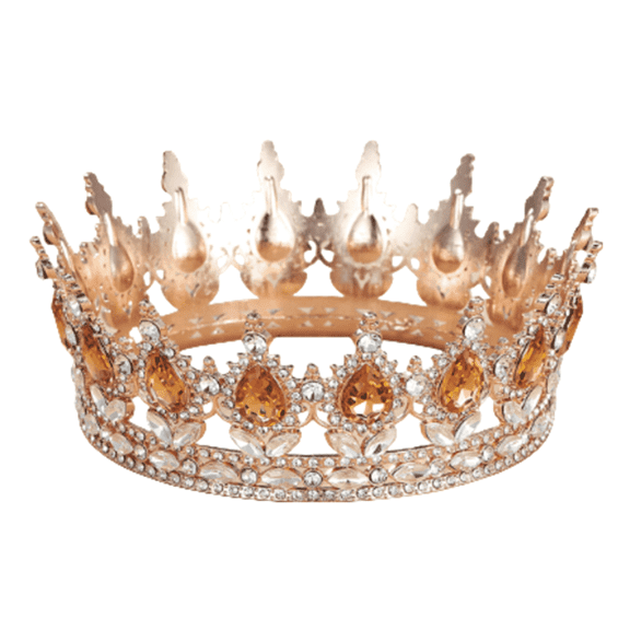 RAGUPEL Crown,Baroque Style with Sparkling Drop Rhinestones Tiaras for Women,Timeless Fit Birthday Tiara for Special Occasions,Style8