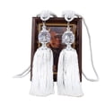 thumbnail image 1 of RAGUPEL Curtain Hooks European Design Window Locks Crystal Orb Drapery Hooks White, 1 of 3