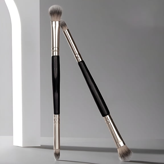 RAGUPEL Double Ended Eyeshadow Makeup Brush Set for Beginners Soft Effortless Blending and Application Dual Ended Makeup Brush