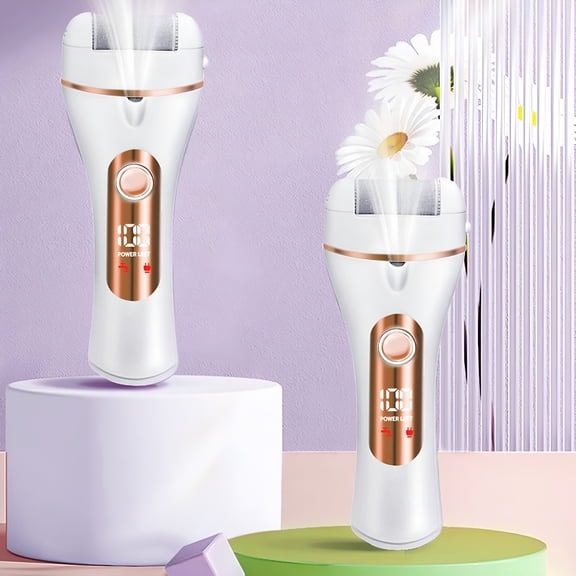 RAGUPEL Electric Feet Callus Removers Rechargeable Portable Electronic Foot File Pedicure Tools Professional Pedi Feet Care Perfect for Dead Hard Cracked Dry Skin