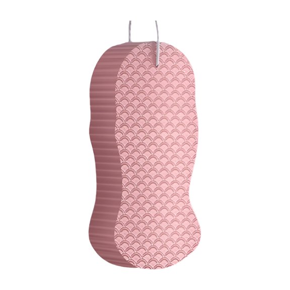 RAGUPEL Exfoliating Body Scrubber,3D Super Soft Exfoliating Bath Sponge,Radiant Skin Sponge,Removes Dead Skin And Impurities from Body-Skin Friendly And Reusable for Adults,Children,Pregnant