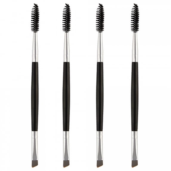 RAGUPEL Eyebrow Brush, Professional Double-Ended Angled Eye Brow Brush and Spoolie Brush