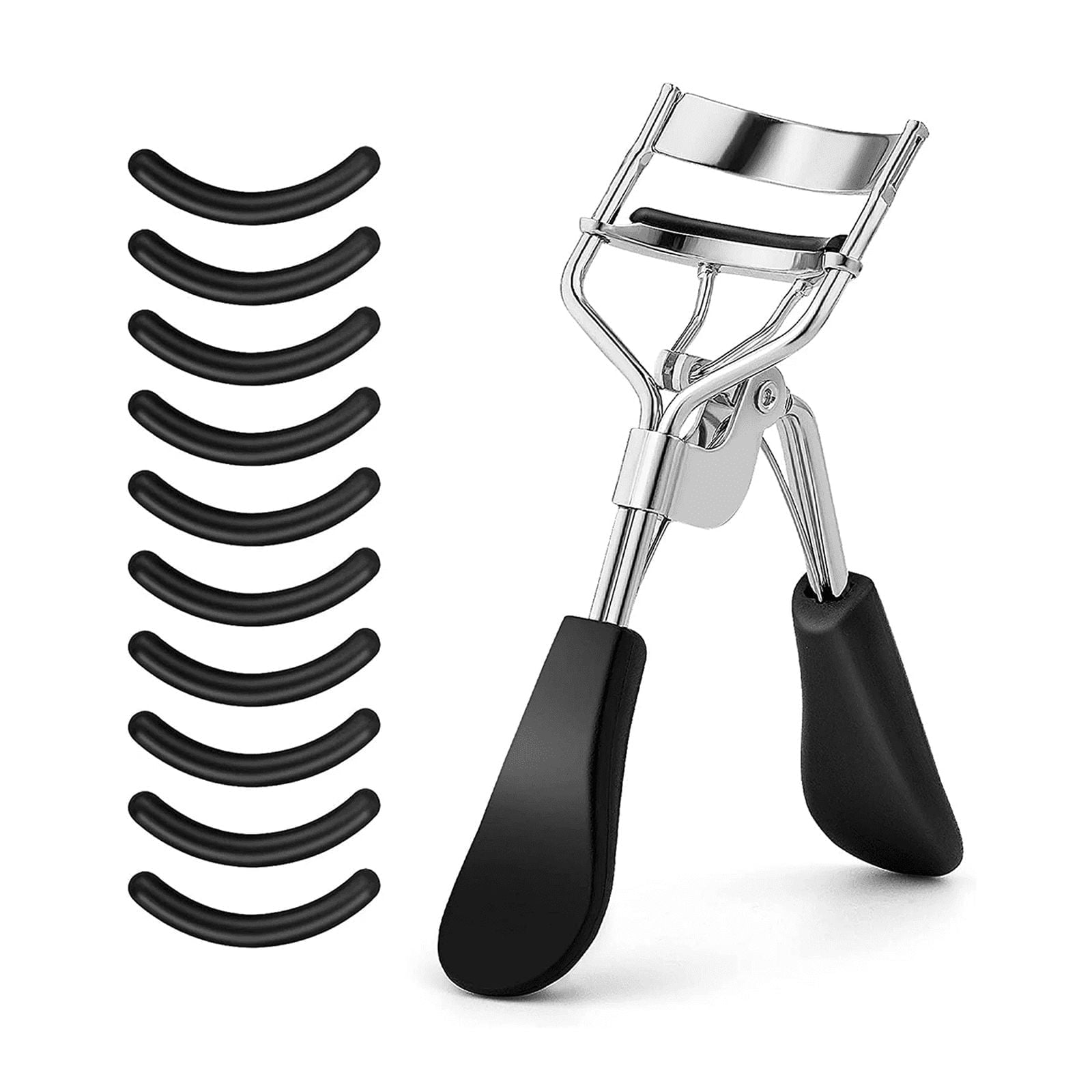 RAGUPEL Eyelash Curlers,Stainless Steel Eyelash Curler with Soft Silicone Pads for Long-Lasting Curl