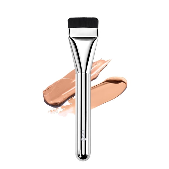 RAGUPEL Flat Foundation Brush,Korean Makeup Brush Ultra Thin Spatula Facial Brush Face Mask Brushes for Liquid Foundation,Blending Cream,Mask,Mud,Clay,Charcoal Mixed Mask,Diy