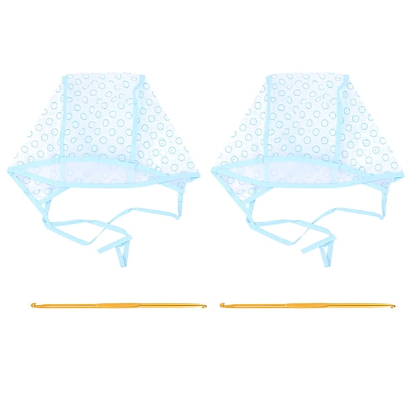 TUWAFE Hair Highlight Cap Kit Disposable with Hooks for SalonHome ColoringDiy Styling