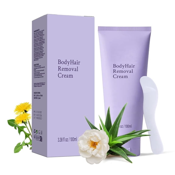 RAGUPEL Hair Removal Cream for Women,Plant-Based Sensitive Skin Formula,Fast-Acting Depilatory Cream for Legs/Arms/Underarms/Stomach/Bikini Line,2-in-1 Hair Removal(3.38 Fl Oz(Pack of 1))