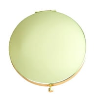 RAGUPEL Hand Mirror Foldable Design Handheld Mirror Portable and Compact Make Up Mirror Gold