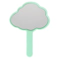thumbnail image 1 of RAGUPEL Hand Mirrors with Handle,Cartoon Cloud Mirror 7.1"*5.1"*0.2" Hand Mirror,Accurate Image Reflection Hand Held Mirror,Green, 1 of 7