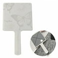 thumbnail image 1 of RAGUPEL Hand Mirrors with Handle,Hand Mirror with Square Glass 6.3"*3.5"*0.4" Hand Mirror,Butterfly Print Handheld Mirror,Style2, 1 of 7