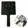 thumbnail image 1 of ACDANC Style1 Hand Mirror - 6.3"×3.5"×0.4" Square Butterfly Print Handle Mirror, 1 of 7