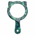 thumbnail image 1 of RAGUPEL Hand Mirrors with Handle,Round Mirror Face 4.7"*3"*0.2" Small Mirror,Meow Shape Hand Held Mirror,Style5, 1 of 7
