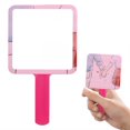 thumbnail image 1 of RAGUPEL Hand Mirrors with Handle,Square Mirror Surface 6.2"*3.5"*0.4" Small Mirror,Aluminum-Coated Mirror Hand Held Mirrors with Handle,Style3, 1 of 6
