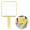 thumbnail image 1 of RAGUPEL Hand Mirrors with Handle,Square Vanity Mirror 6.3"*3.5"*0.4" Handheld Mirror with Handle,Hidden Comb Handle Hand Held Mirror,Style1, 1 of 7