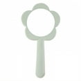 thumbnail image 1 of ACDANC Green Hand Mirror - 6.3"×3.3"×0.4" Sunny Bloom Aluminum Back Glass, 1 of 5