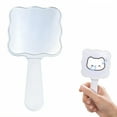 thumbnail image 1 of RAGUPEL Hand Mirrors with Handle,Wave Mirror with Hidden Comb 7.9"*4"*0.4" Hand Held Mirrors with Handle,Kitten Print Hand Mirrors with Handle,Style4, 1 of 7