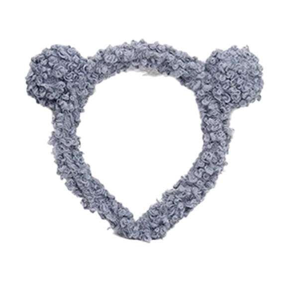 RAGUPEL Headbands for Women Stylish Headband Versatile as a Headband or Spa Headband for Women Neat Workmanship Headbands for Women 13Light coffee Teddy bear