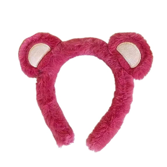 RAGUPEL Headbands for Women Trendsetting Headband Comfortable on Head Headband Spa Headband for Women with Many Functions Headbands for Women 16Blue Teddy bear