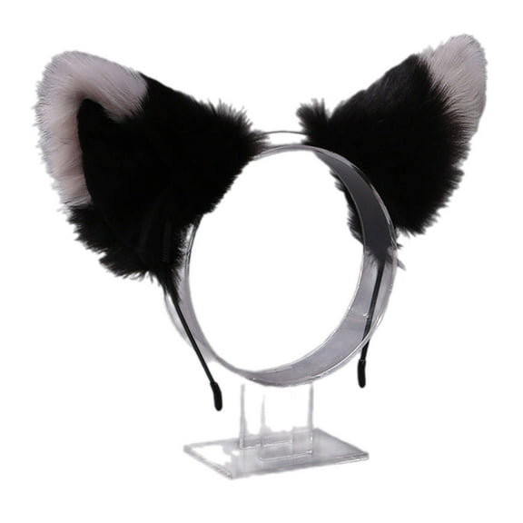 RAGUPEL Headbands for Women,Unique Cat Ears and Fox Ears Combo Cat Ears Headband,All-Day Comfort with Plush Fox Ears,Style1