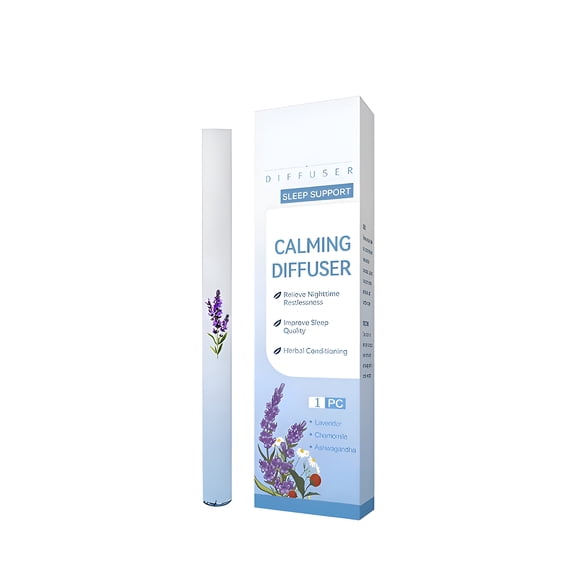 RAGUPEL Herbal Diffuser with Extracts of Mullein,Herbal Diffuser Stick,Herbal Diffuser Pen,Aromatherapy Pen with Relaxing Lavender Blue