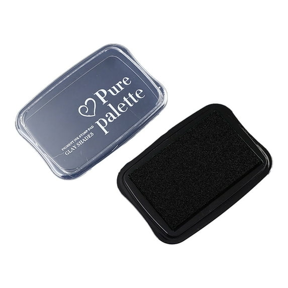 RAGUPEL Ink Pads for Stamps,Vintage Ink Pads for Stamping Stamp Ink Pad,Ideal for DIY Projects and Journaling Printing Table,Black