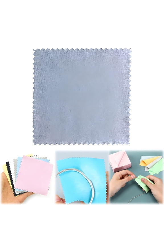 Jewellery Polishing Cloths, Jewelry Cleaning Cloth for Silver, Gold, Platinum and More, Anti-Tarnish Cloths to Restore Shine and Keep Luster