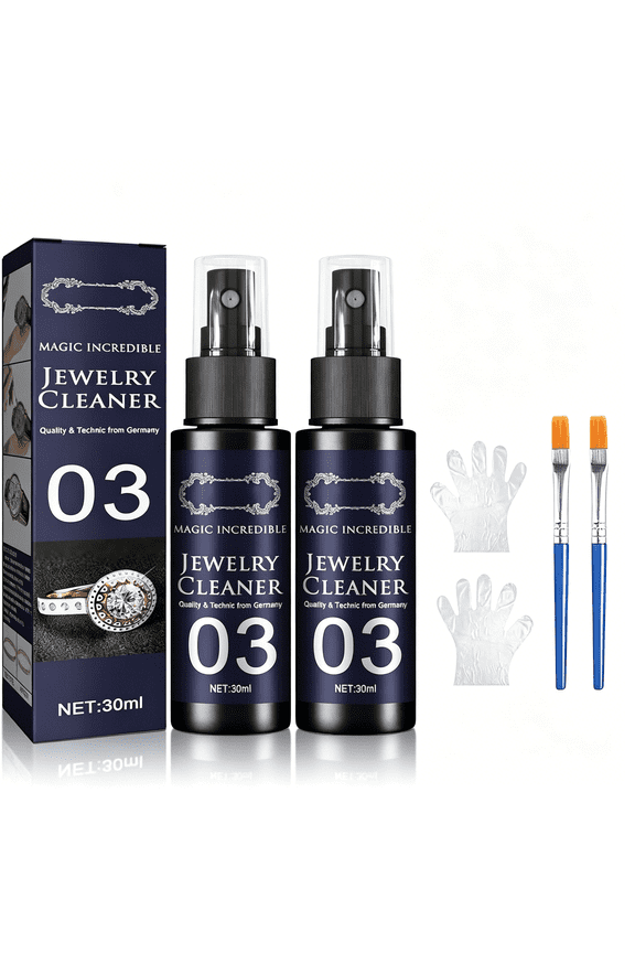 Jewelry Cleaner for All Jewelry,Jewelry Watch Rust Cleaner Spray,Anti Tarnish Jewelry Cleaner,Jewelry Cleaning Spray,Jewelry Cleaner Solution,Jewelry Cleaner Liquid