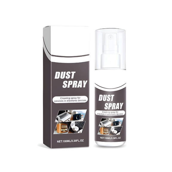 RAGUPEL Keyboard Dust Cleaning Spray, 100ml Air Duster for Computers & Electronics, Multi-Purpose Cleaner for Laptops, Keyboards, Camera Lenses, Safe for Sensitive Components