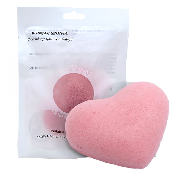 RAGUPEL Konjac Facial Sponges,Gentle Face & Body Scrubber for Deep Cleansing and Exfoliating,Daily Face Scrub/Skincare | Safe for Oily,Dry,Combination or Sensitive Skin for Makeup,Shower