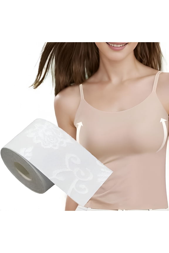 Lace Boob Tape, Boobytape for Breast Lift l Sweat-Proof, Skin-Friendly Material for Large Breasts