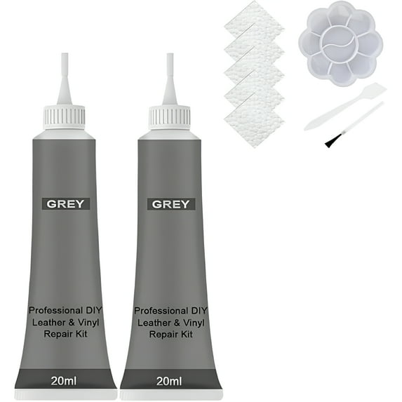 RAGUPEL Leather Repair Gel, professional leather repair kit for car seat, furniture, sofa couch, jacket, shoes, vinyl repair kit for any leather surface and color