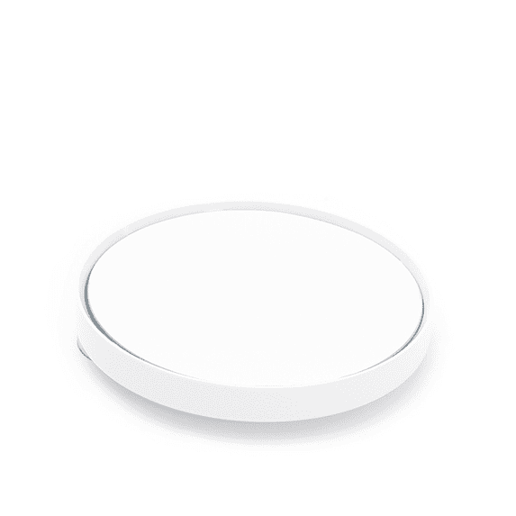 RAGUPEL Magnifying Mirror,Professional Magnification Function Magnifying Mirror Suction Cup,Powerful Suction Cup Design Small Mirror,White