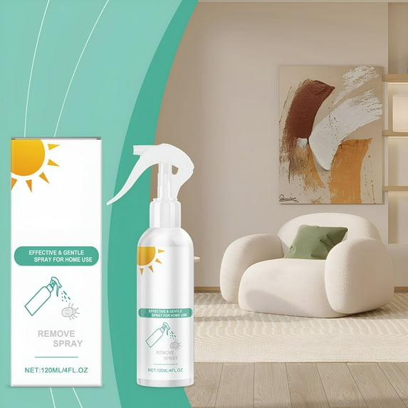 RAGUPEL Mite Bug Natural Spray,Dander Remover Dust Mite Waste Reducer,Removes Dust Mites from Home,Bed,Pet,Bedding,Furniture,Cleans Home Spray