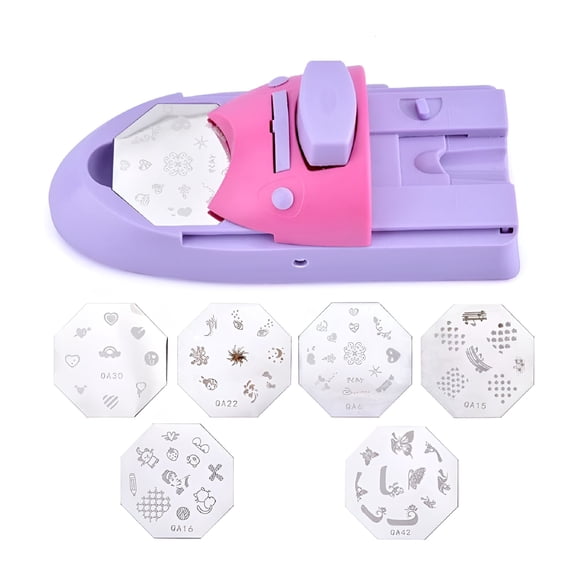 RAGUPEL Nail Art Pattern Printer Professional Nail Printing Machine Nail Stamping Printing Kit Drawing Stamp DIY Manicure Tools