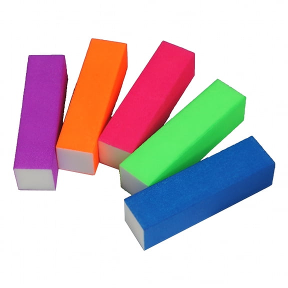 RAGUPEL Nail Buffer Kit Sponge Square Block 10Pcs 3.7x1x1in