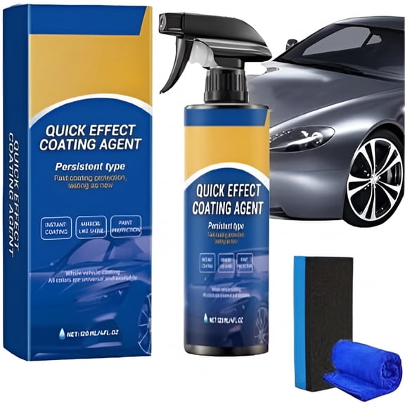 RAGUPEL Nano Quick Coat Restore,Quick-Acting Car Coating Spray for Scratch Repair Oil Film Removal,Long-Lasting Hydrophobic Protective Layer