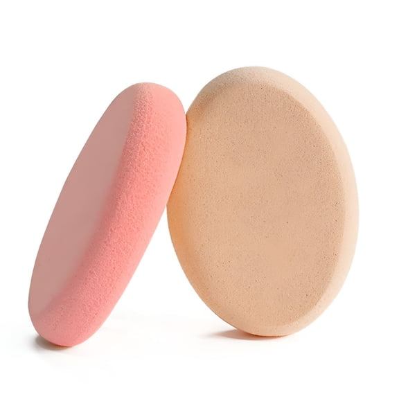 RAGUPEL Oval Puff Beauty Egg Makeup Sponge Foundation Blush Applicator Dry Wet