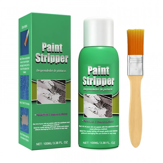 RAGUPEL Paint Remover | High Performance Paint Remover Fast Acting Gel Formula Multiple Coats on Various 100Ml Paint Stripper