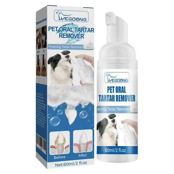 RAGUPEL Pet Oral Spray,Pet Oral Spray Portable Pet Freshener,Eliminate Bad Breath Dog Cat Mouth Tartar Remover