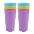 thumbnail image 1 of RAGUPEL Plastic Cups, Colorful Drinking Glasses Set, Durable and Smooth Edged Cups, Easy-Clean Design, 2-Pack, 1 of 7